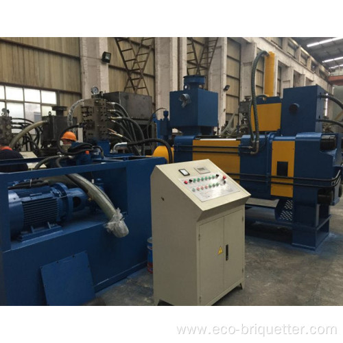 Factory Horizontal Copper Meter Steel Briquette Machine